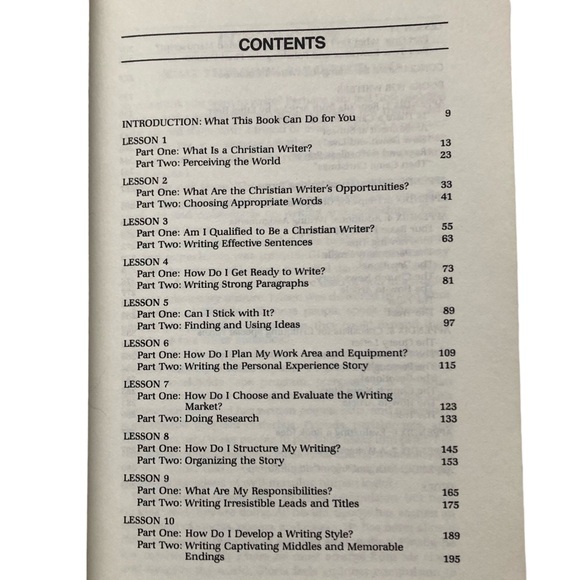 An Introduction to Christian Writing by Ethel Herr - Picture 4 of 8